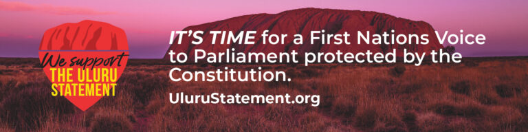 It's time for a first nations voice to parliament protected by the constitution.