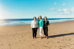 Christine, Miranda and Anna